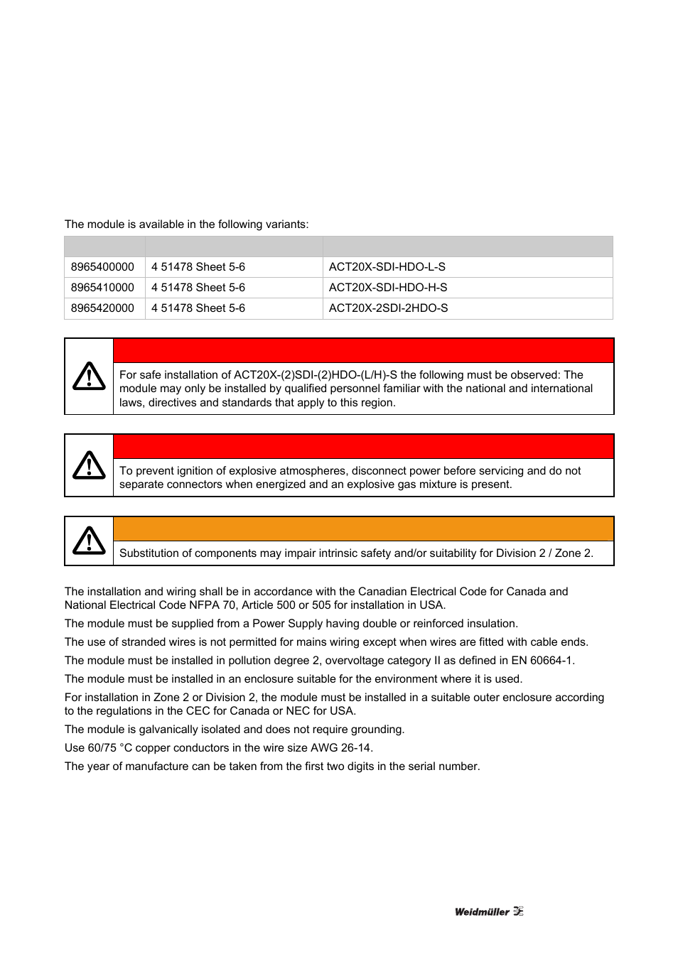 Fm installation drawing | Weidmuller ACT20X User Manual | Page 107 / 182