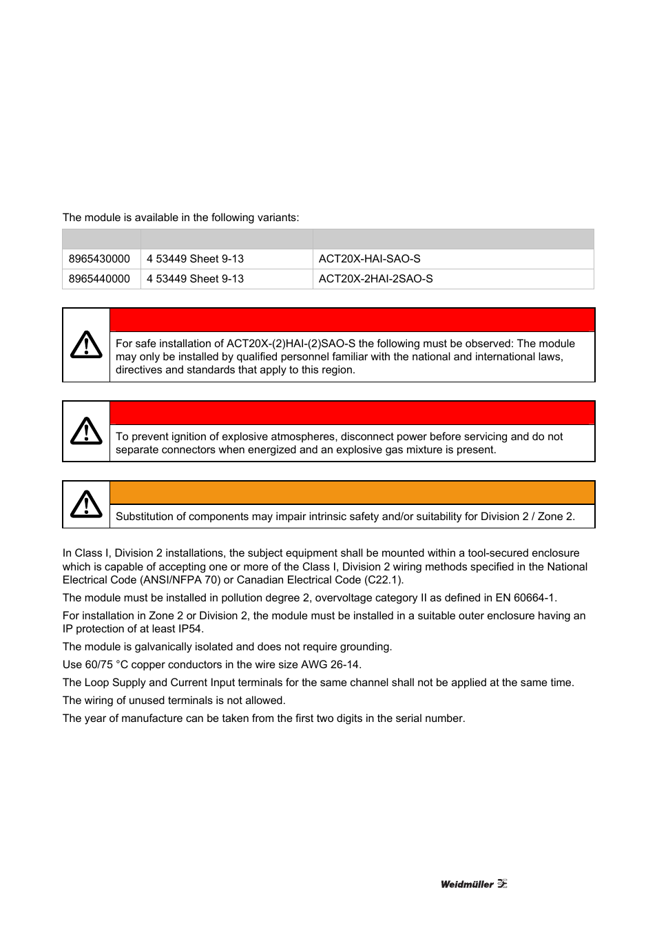 Fm installation drawing | Weidmuller ACT20X User Manual | Page 159 / 182