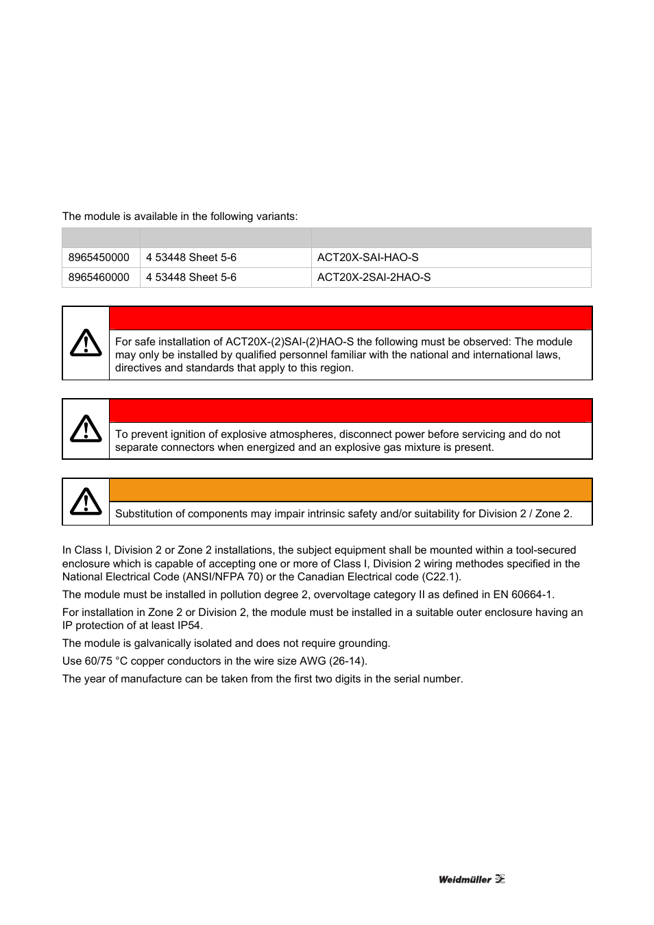 Fm installation drawing | Weidmuller ACT20X User Manual | Page 177 / 182