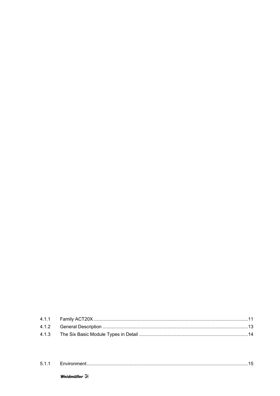 Weidmuller ACT20X User Manual | Page 4 / 182