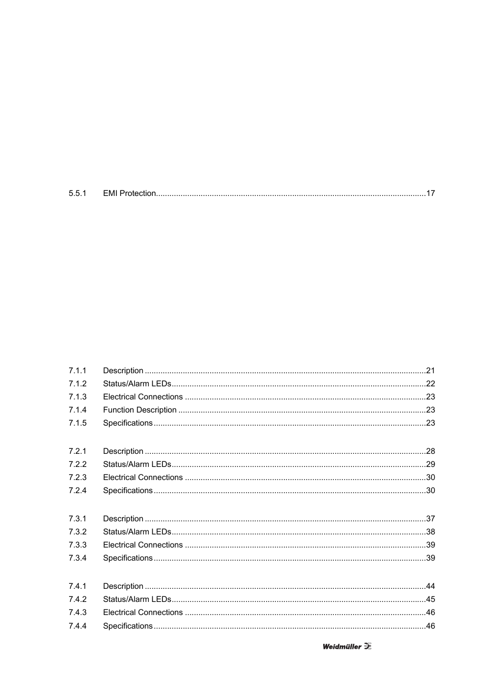 Weidmuller ACT20X User Manual | Page 5 / 182