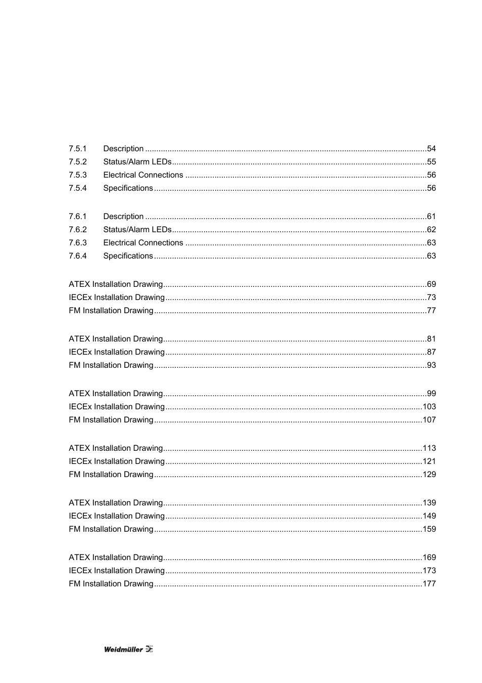 Weidmuller ACT20X User Manual | Page 6 / 182