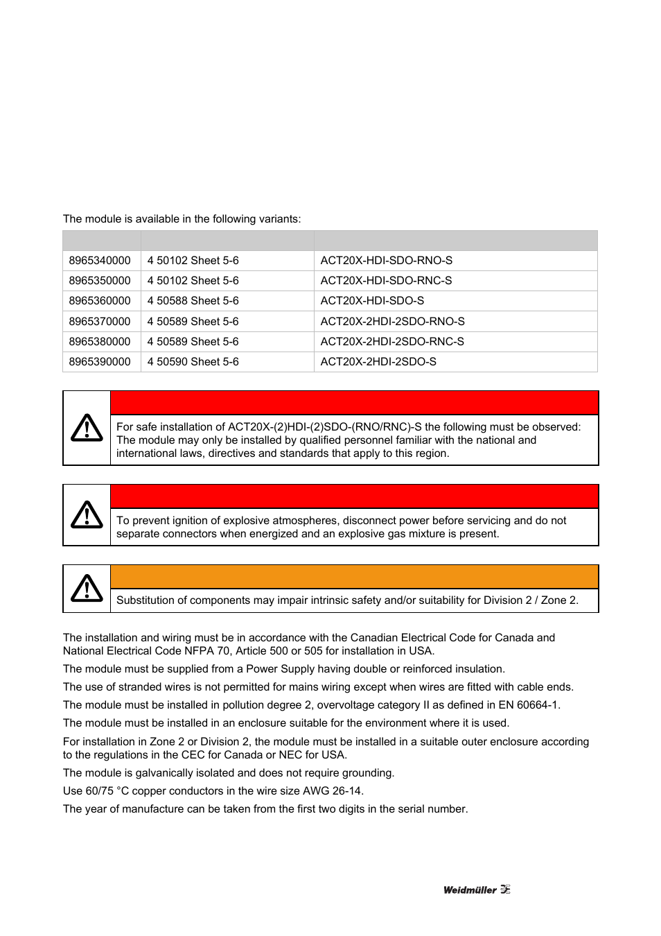 Fm installation drawing | Weidmuller ACT20X User Manual | Page 77 / 182