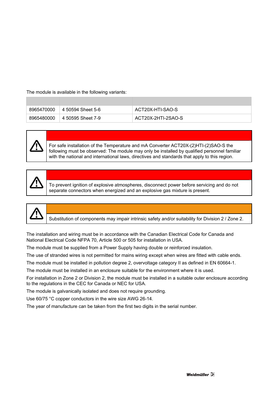 Fm installation drawing | Weidmuller ACT20X User Manual | Page 93 / 182