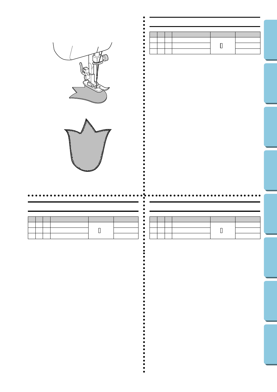 Appliques, Aplicaciones, Applicazioni | Brother XL-5032 User Manual | Page 67 / 83