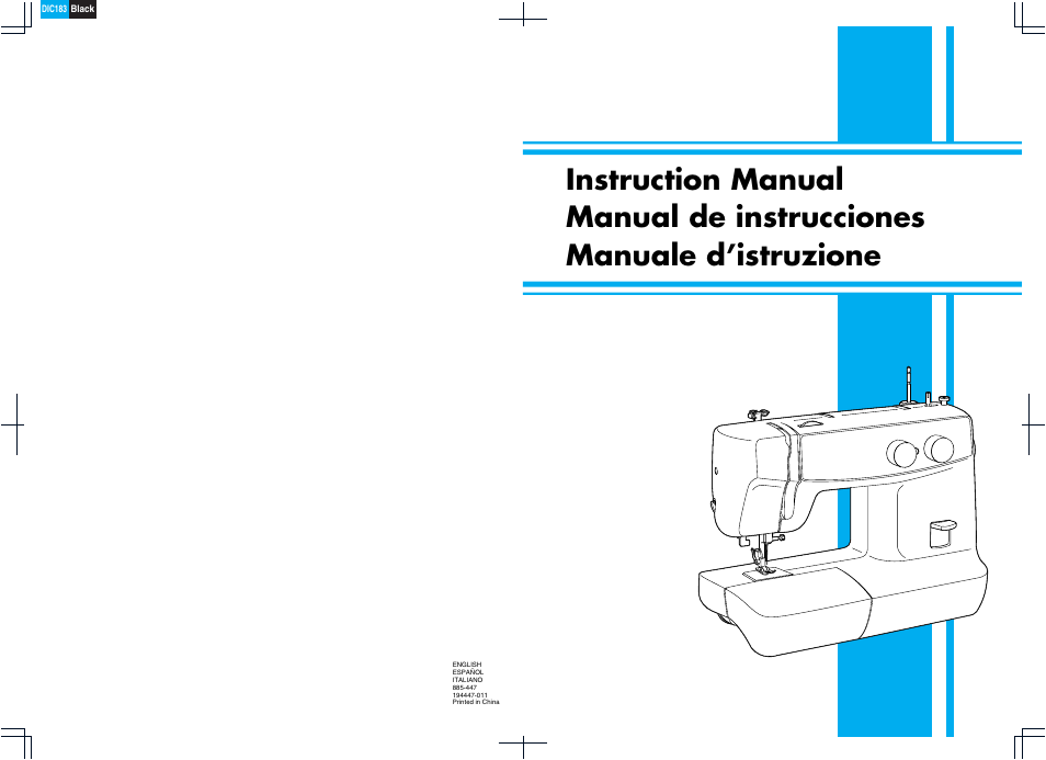 Brother XL-5032 User Manual | Page 83 / 83