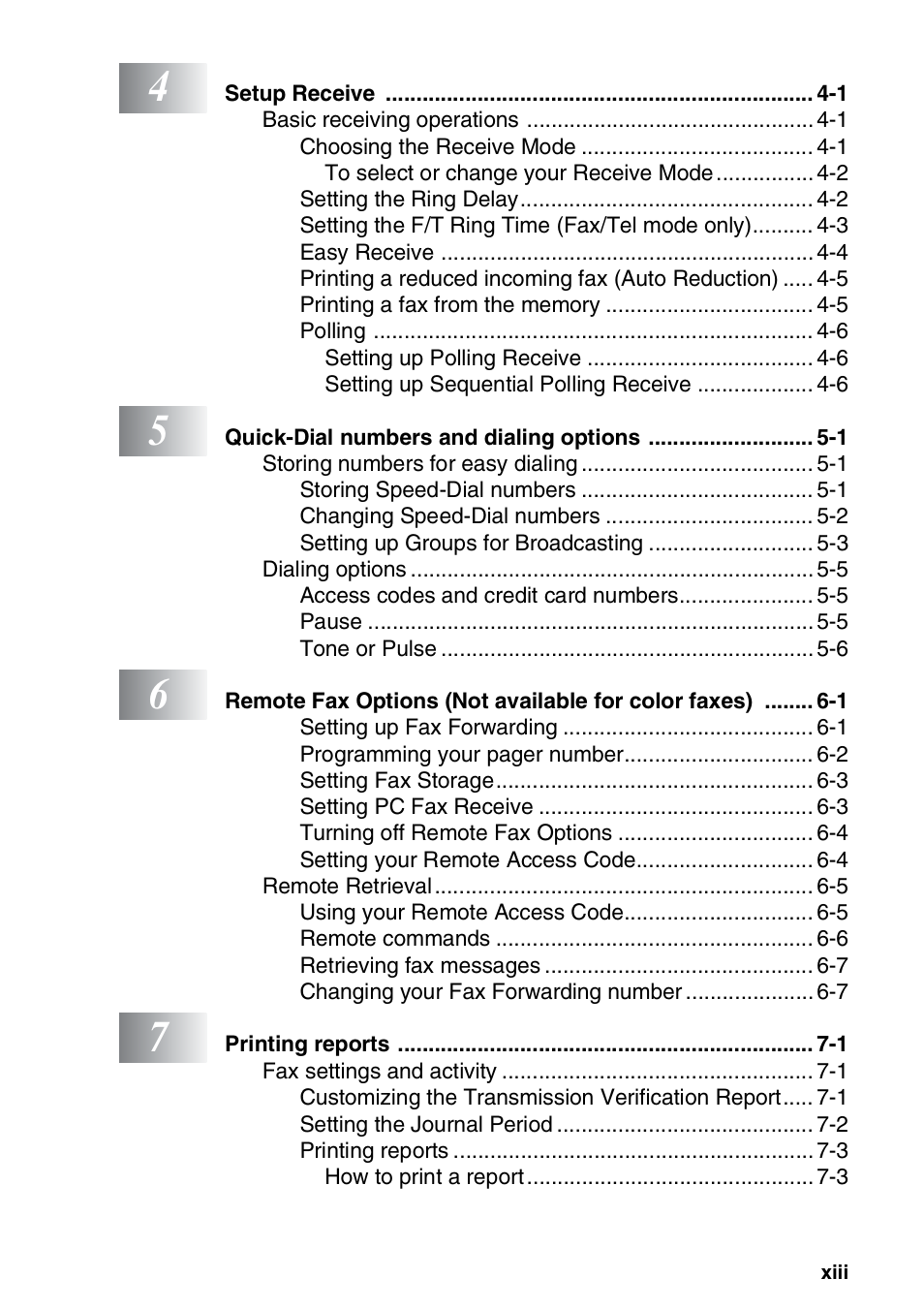Brother MFC-5440CN User Manual | Page 15 / 211