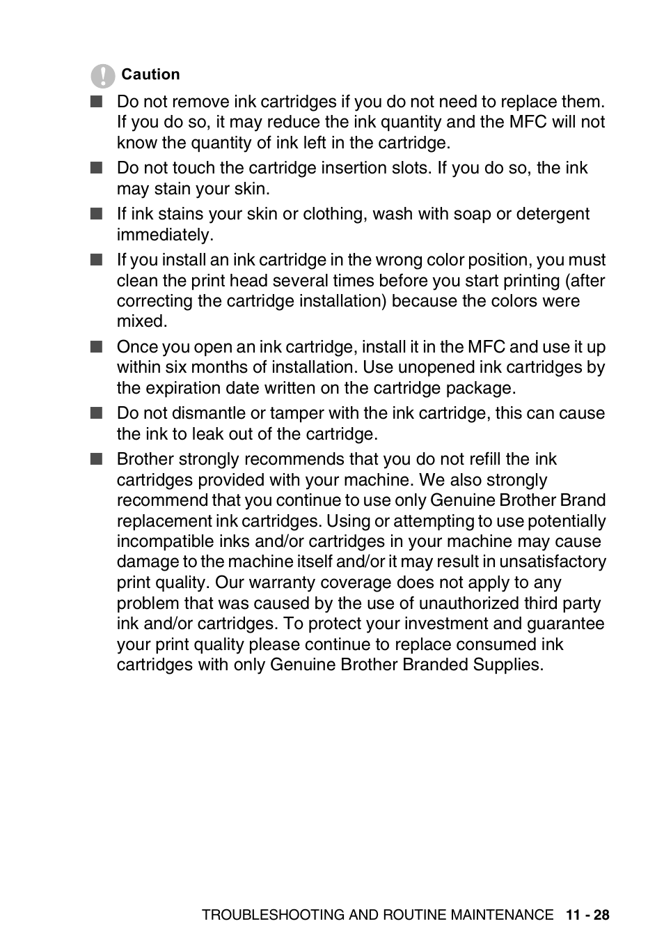 Brother MFC-5440CN User Manual | Page 156 / 211