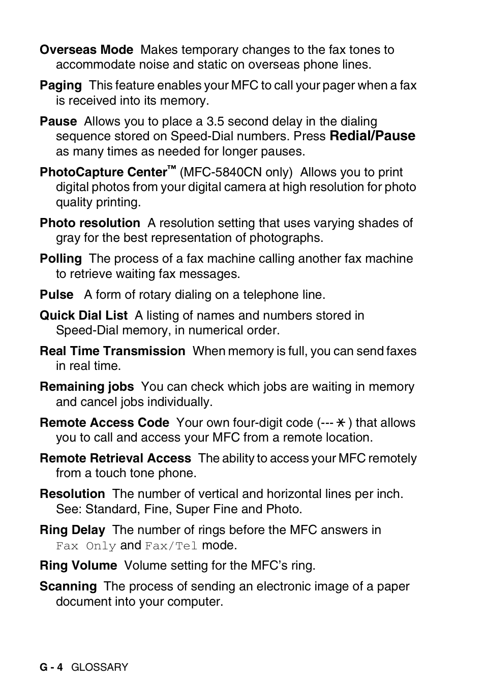 Brother MFC-5440CN User Manual | Page 189 / 211