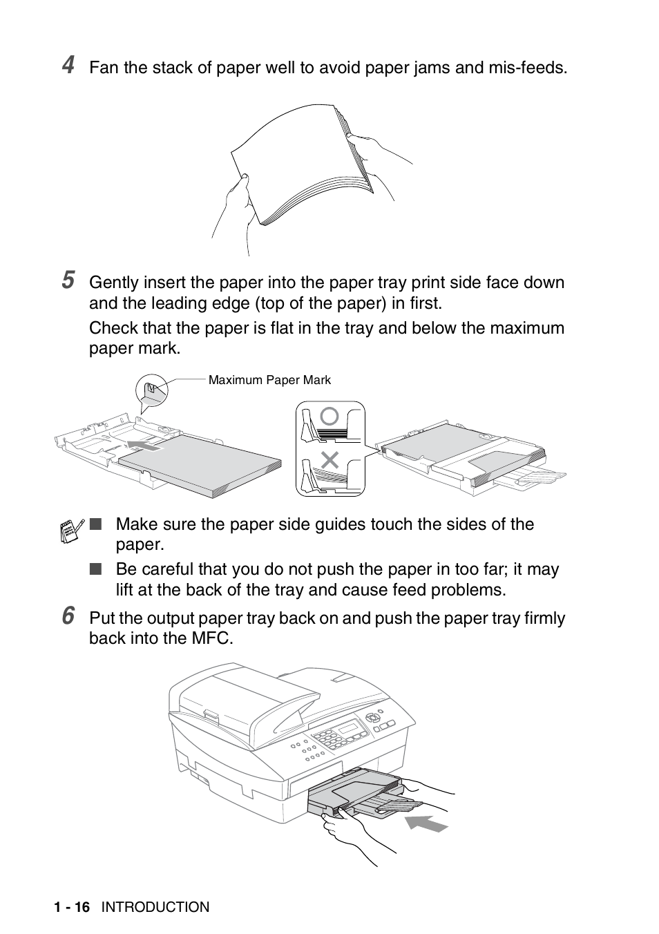 Brother MFC-5440CN User Manual | Page 35 / 211