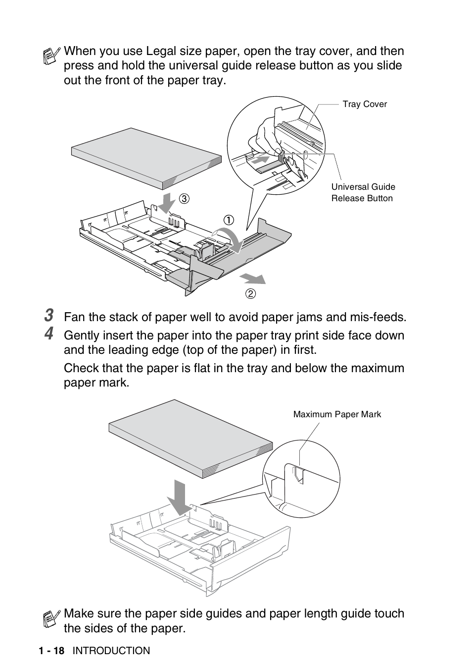 Brother MFC-5440CN User Manual | Page 37 / 211