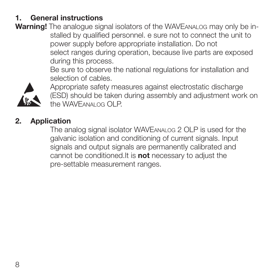 Weidmuller WAVE Analog 2 OLP User Manual | Page 3 / 7