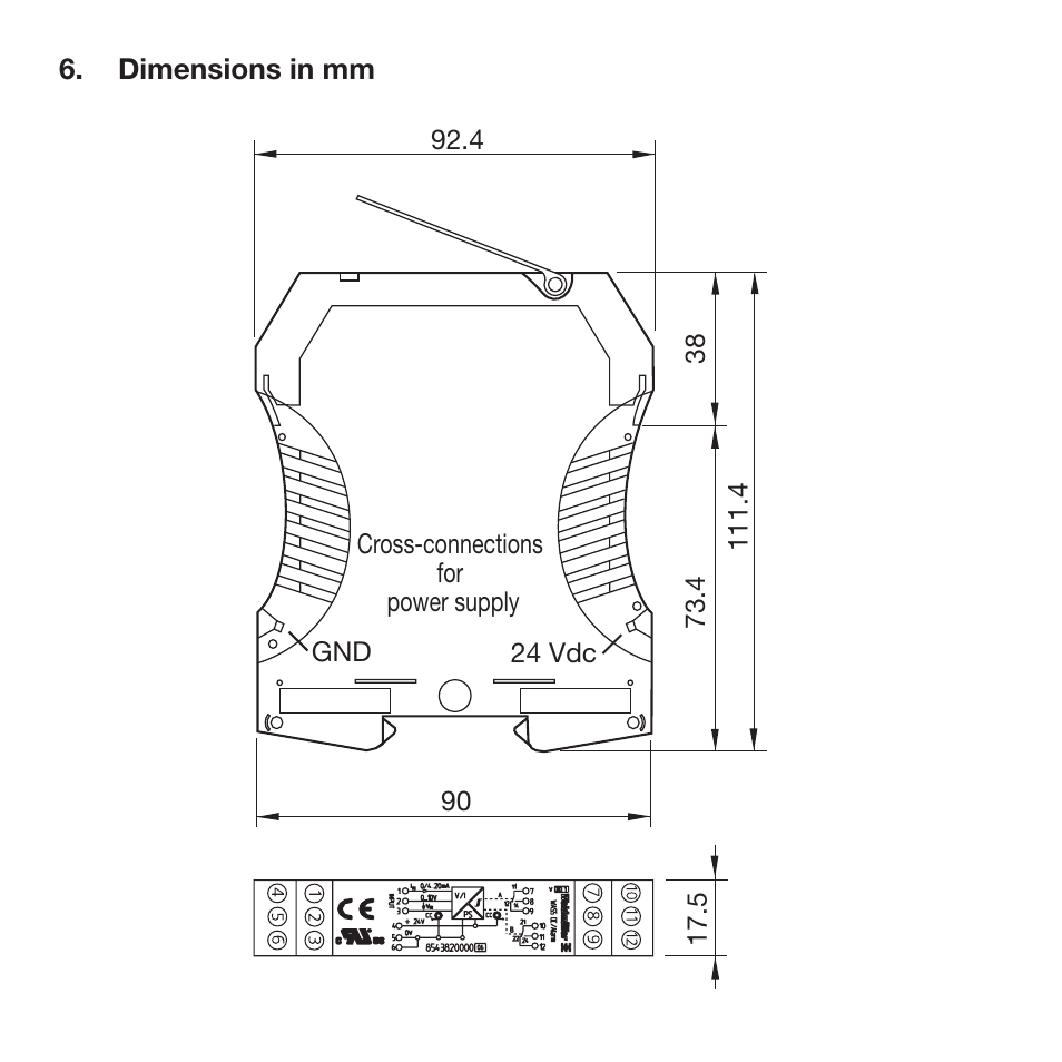 Weidmuller WAVE Analog DC Alarm User Manual | Page 9 / 10