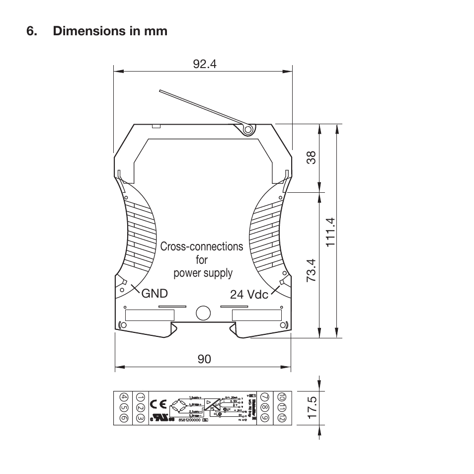 Weidmuller WAVE Analog PRO Bridge User Manual | Page 8 / 9