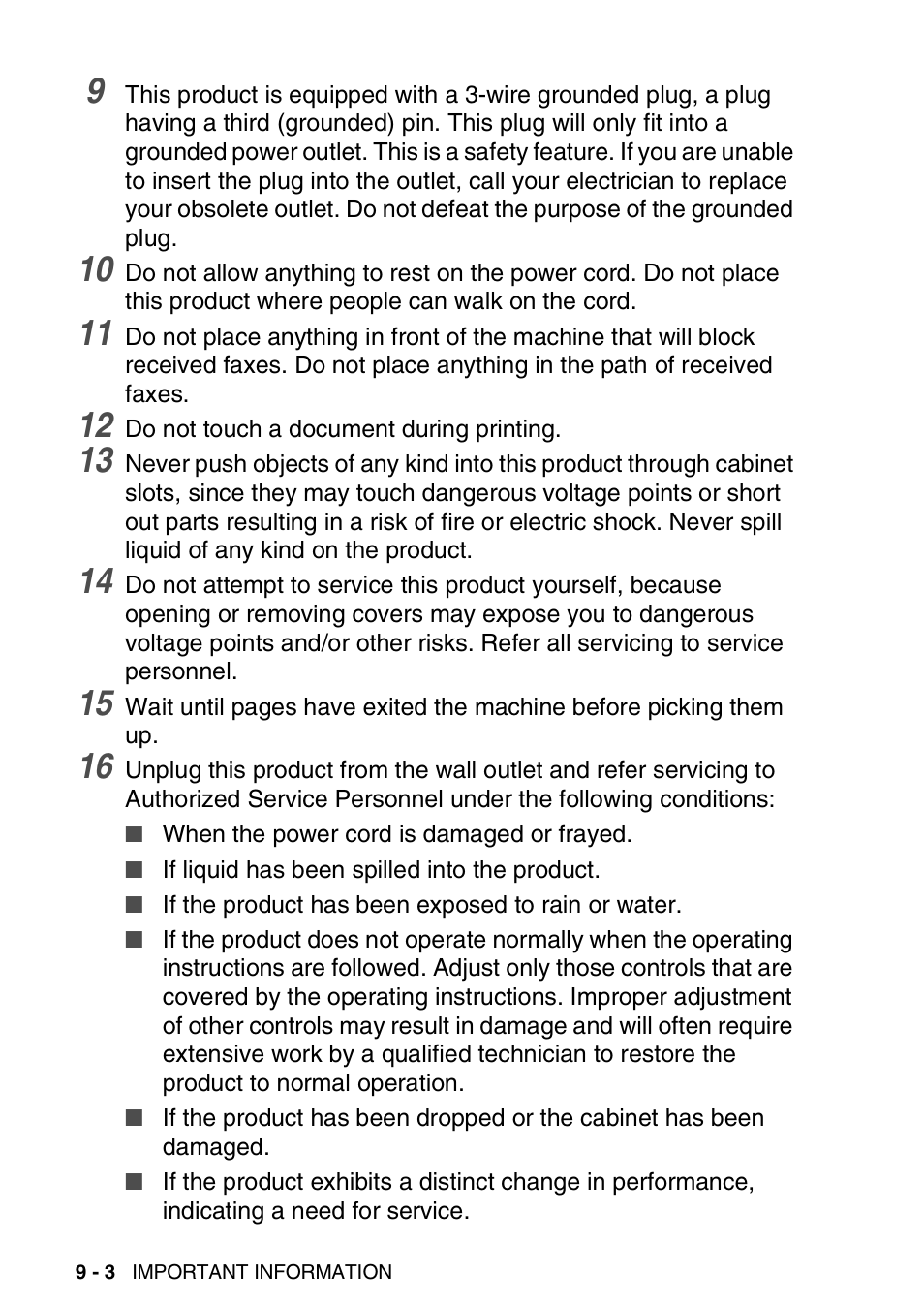 Brother FAX-3240C User Manual | Page 105 / 192