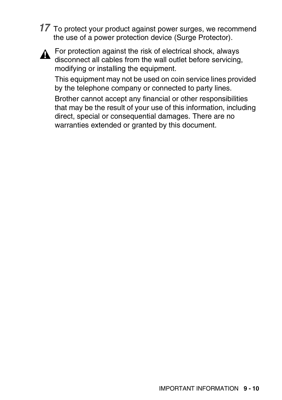 Brother FAX-3240C User Manual | Page 112 / 192