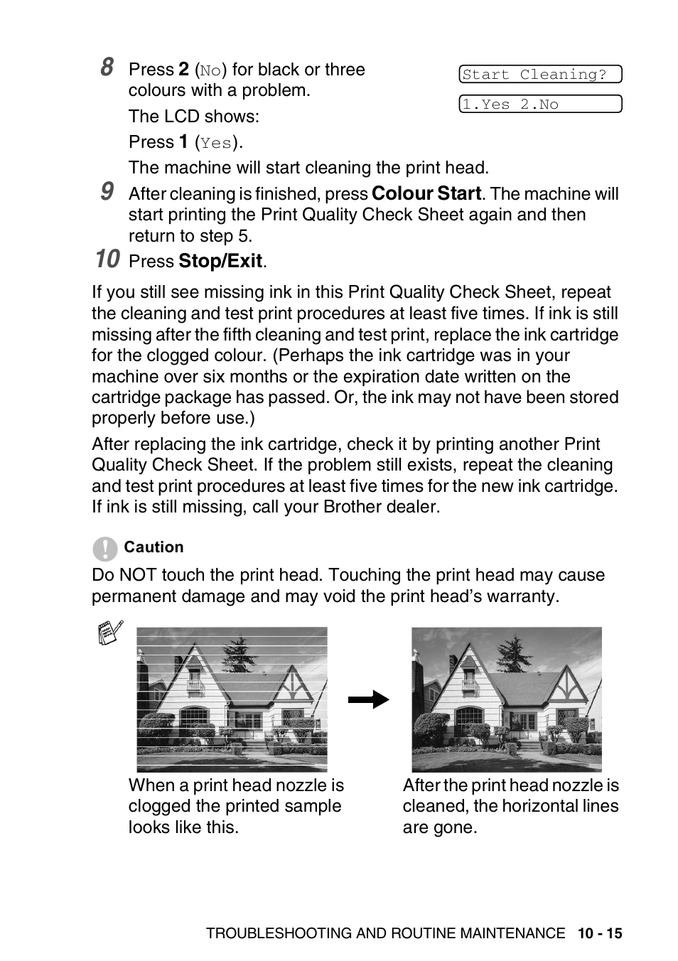 Brother FAX-3240C User Manual | Page 128 / 192