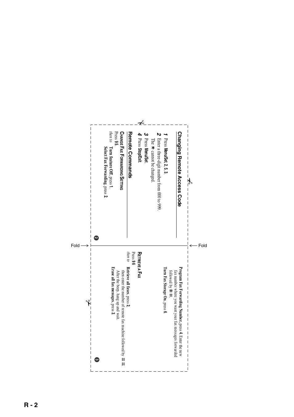 R - 2 | Brother FAX-3240C User Manual | Page 191 / 192