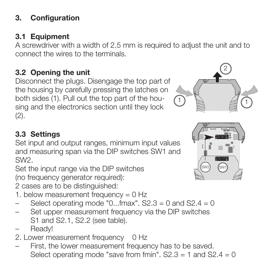 Weidmuller WAVE Analog PRO Frequency User Manual | Page 4 / 15