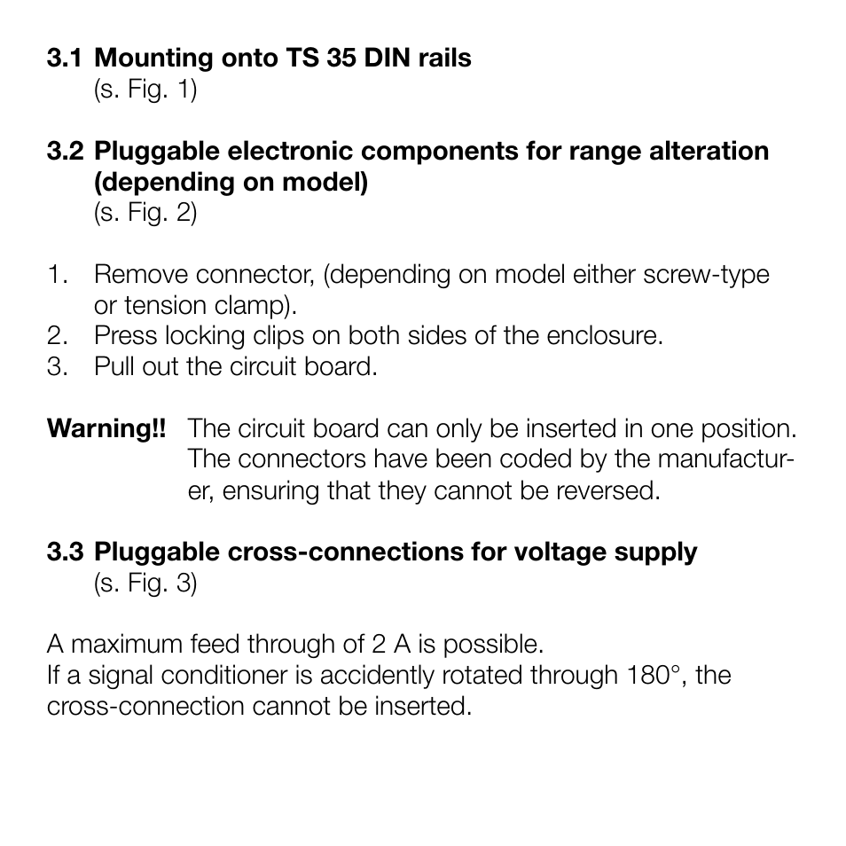 Weidmuller DC/DC CCC DC - with voltage supply on both sides User Manual | Page 3 / 8