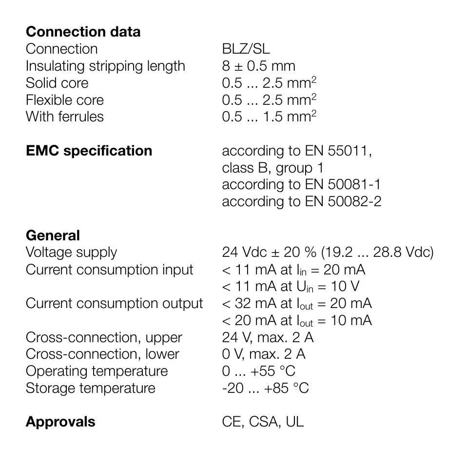 Weidmuller DC/DC CCC DC - with voltage supply on both sides User Manual | Page 7 / 8