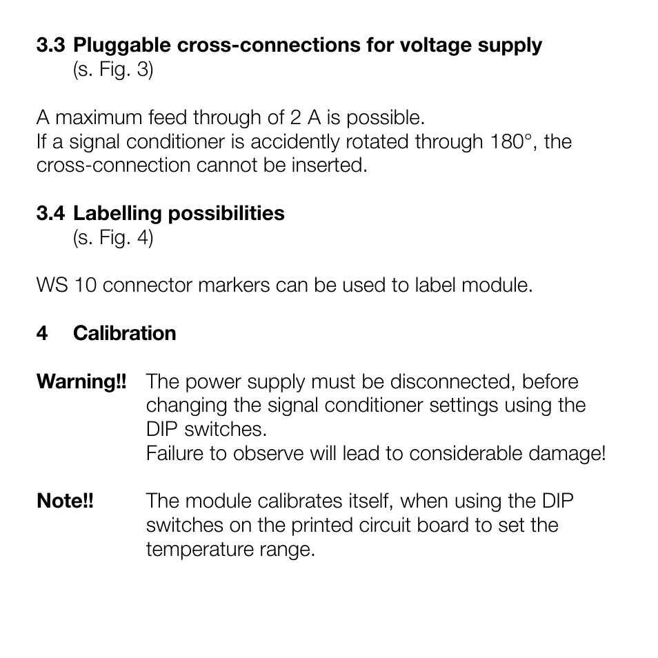 Weidmuller Thermo Signal Conditioners for current & voltage output User Manual | Page 4 / 14