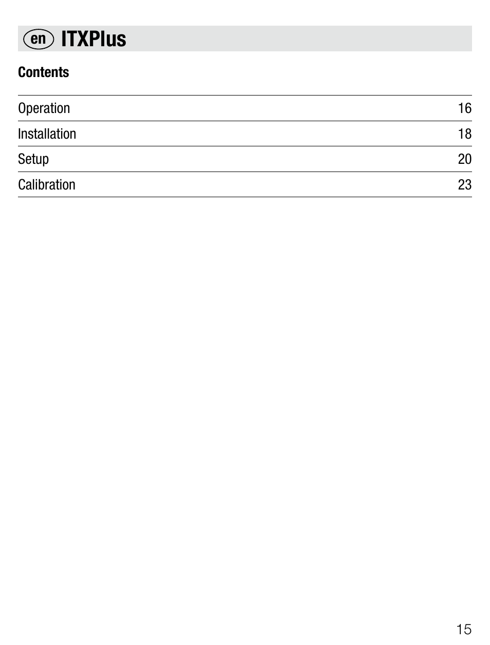 Itxplus | Weidmuller ITX+ - Universal signal isolator / amplifier User Manual | Page 15 / 64