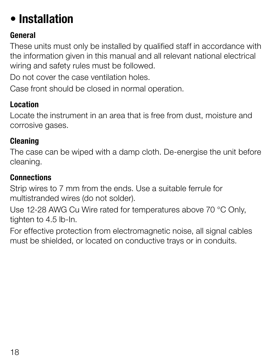 Installation | Weidmuller ITX+ - Universal signal isolator / amplifier User Manual | Page 18 / 64