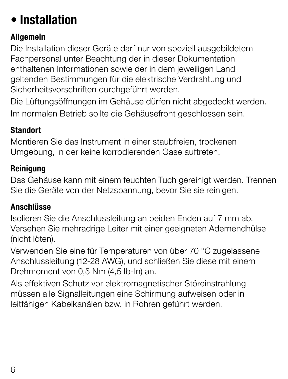 Installation | Weidmuller ITX+ - Universal signal isolator / amplifier User Manual | Page 6 / 64