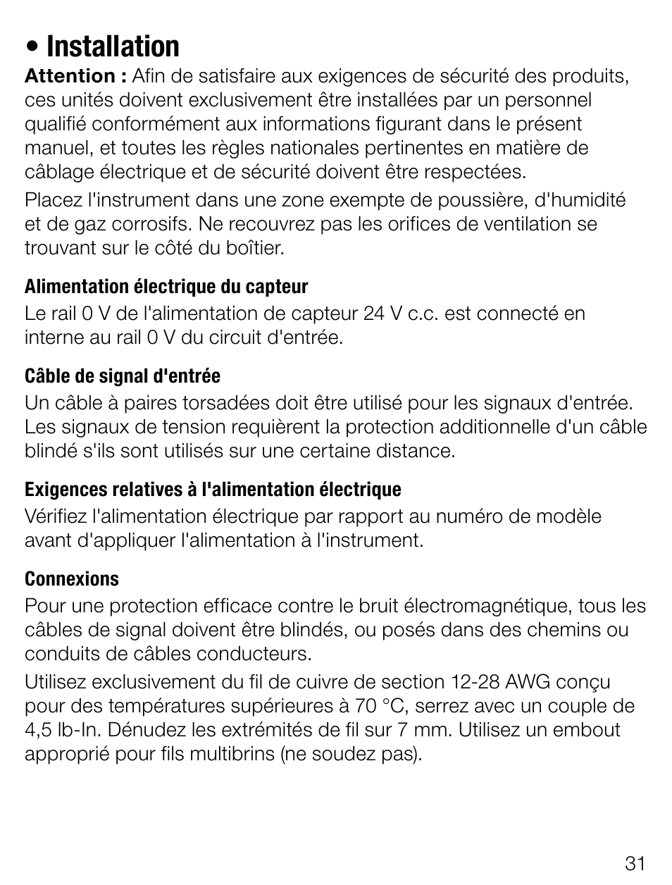 Installation | Weidmuller PMX420SERIES - Display instrument for control panel User Manual | Page 31 / 68