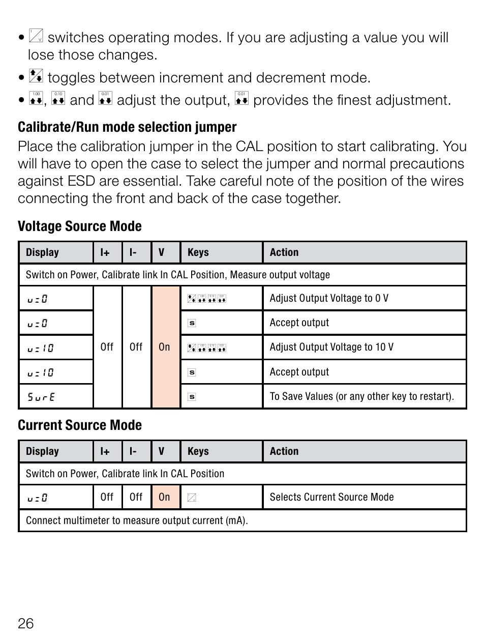 Weidmuller Portacal 1000 - Instrument Calibrator User Manual | Page 12 / 41