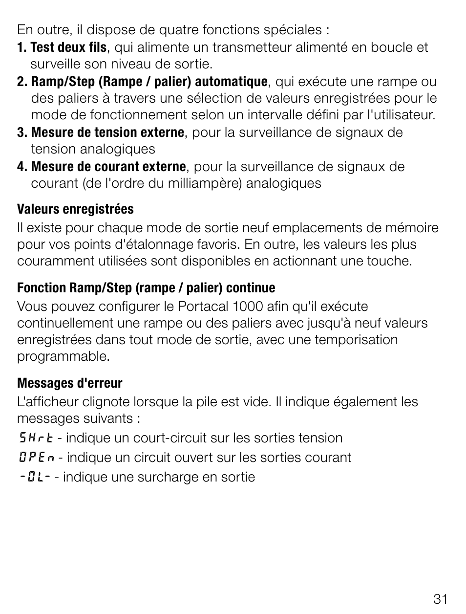 Weidmuller Portacal 1000 - Instrument Calibrator User Manual | Page 17 / 41