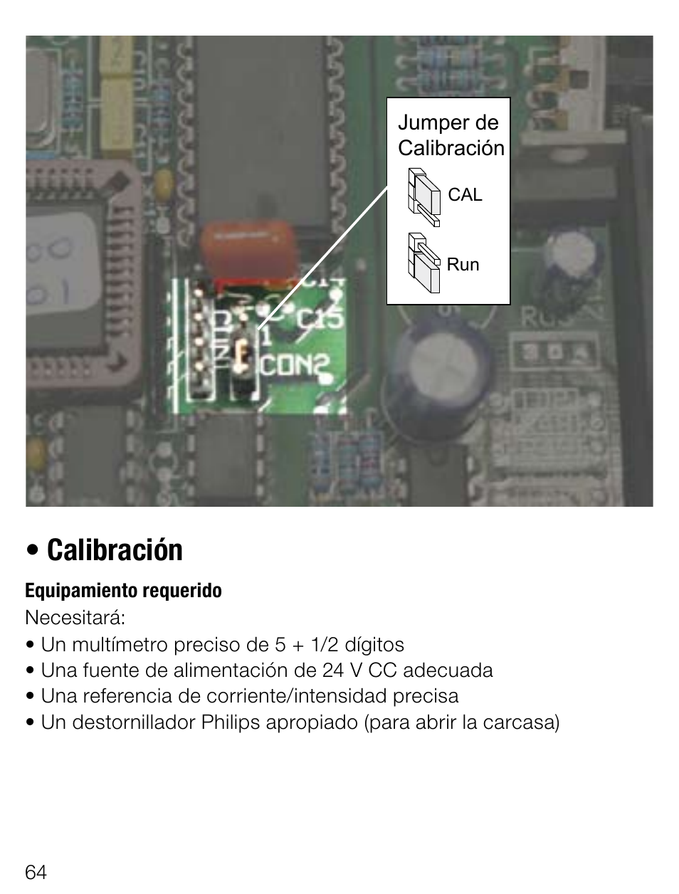 Calibración | Weidmuller Portacal 1000 - Instrument Calibrator User Manual | Page 37 / 41