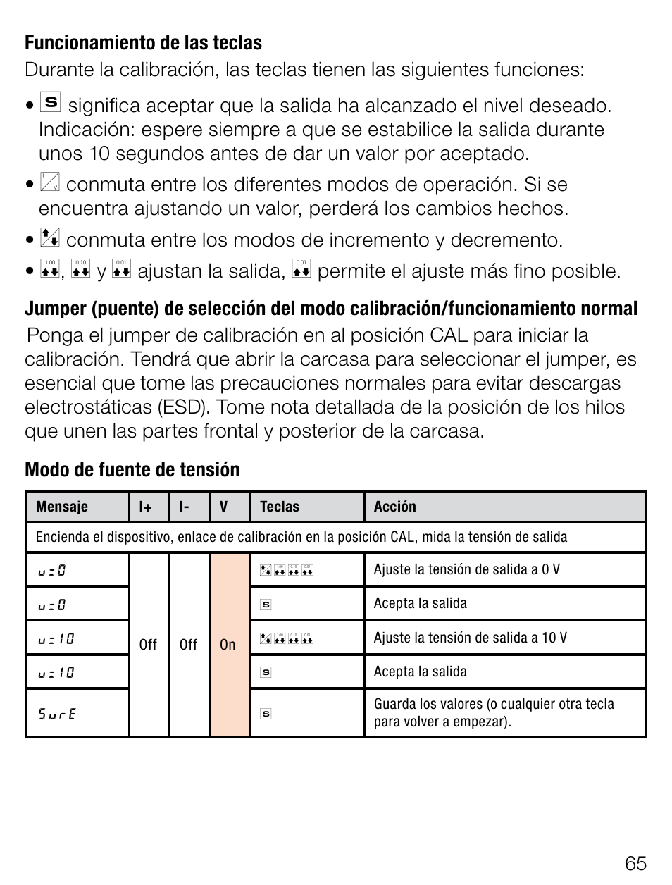 Weidmuller Portacal 1000 - Instrument Calibrator User Manual | Page 38 / 41