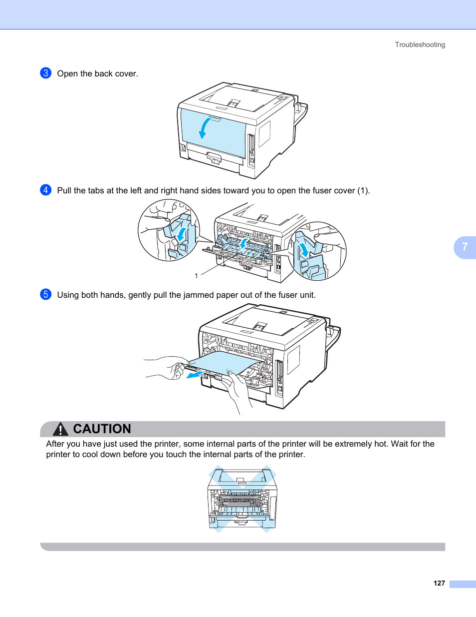 Caution | Brother HL 5370DW User Manual | Page 137 / 172