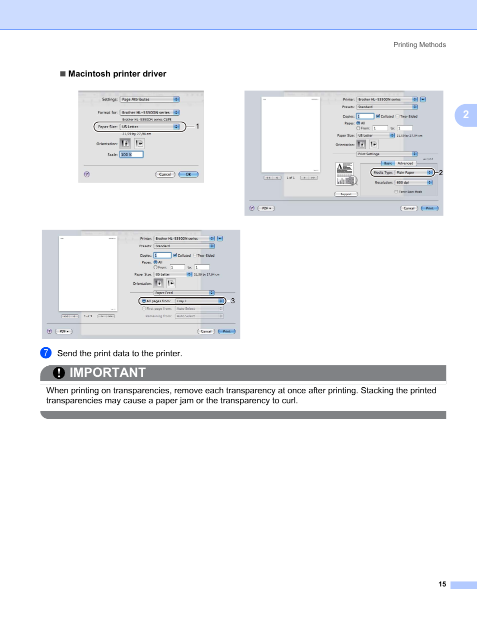 Important | Brother HL 5370DW User Manual | Page 25 / 172