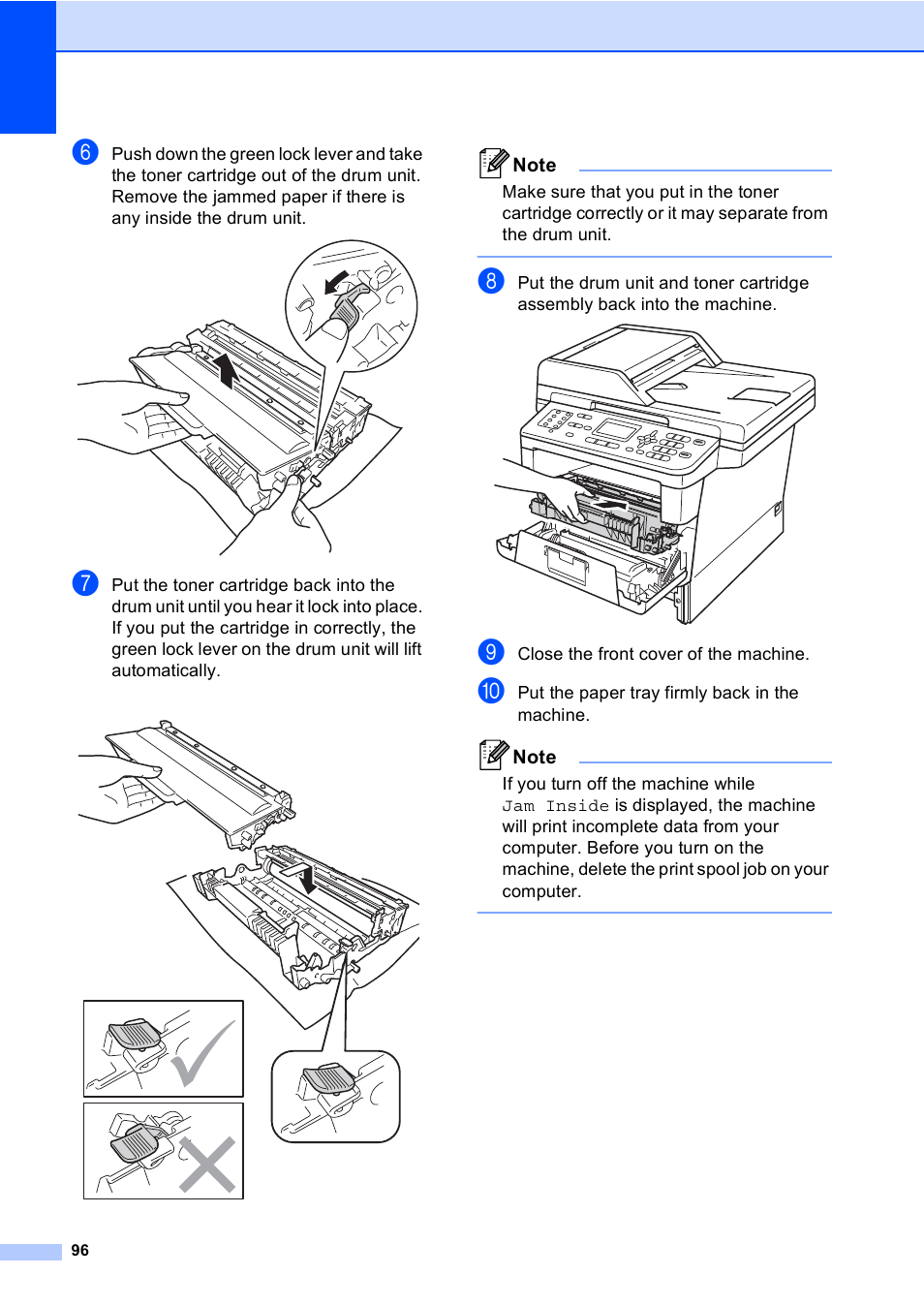 Brother MFC-8510DN User Manual | Page 104 / 181