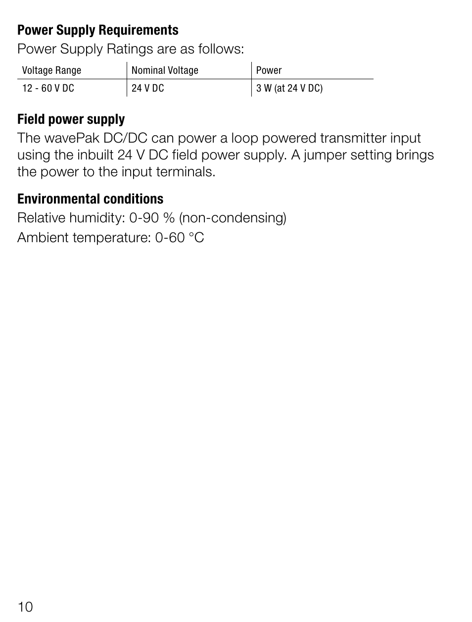 Weidmuller wavePak - Configurable singal isolator-converter User Manual | Page 10 / 28