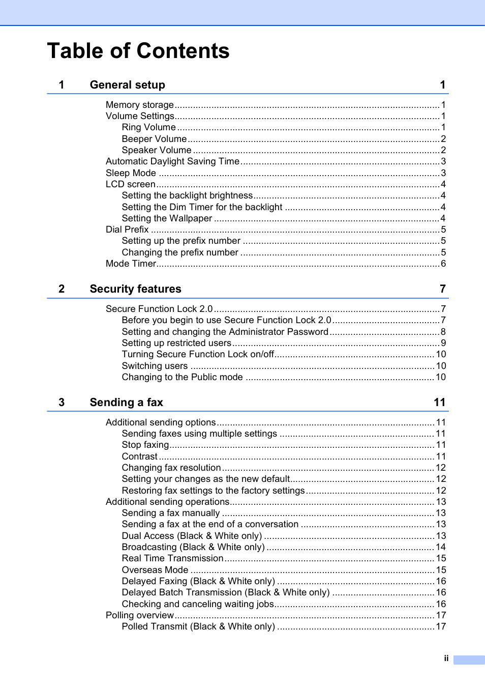 Brother VERSION 0 MFC-J6510DW User Manual | Page 3 / 89