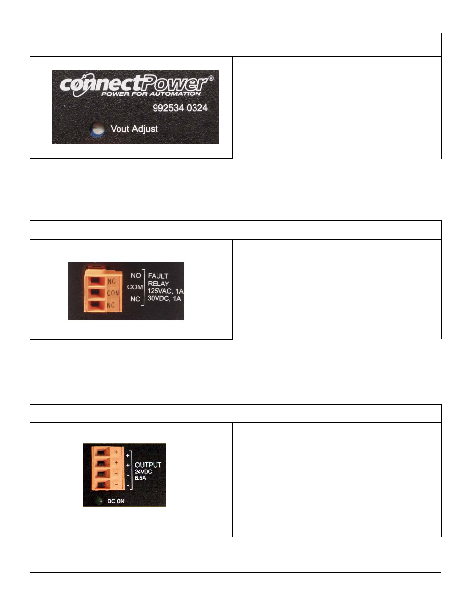 Weidmuller ConnectPower 6.5A Power Supply User Manual | Page 3 / 4