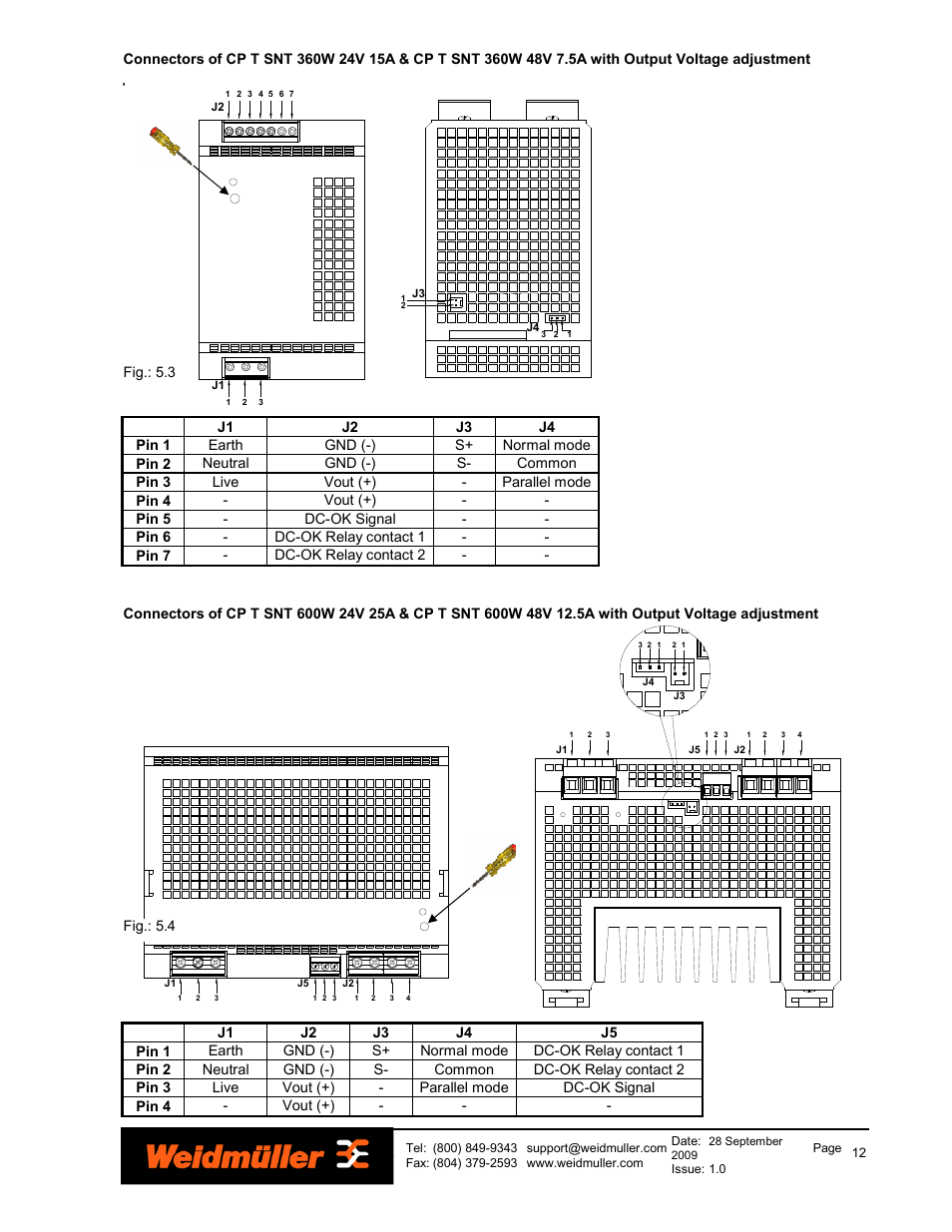 Weidmuller PRO-H Series Power Supplies User Manual | Page 12 / 13