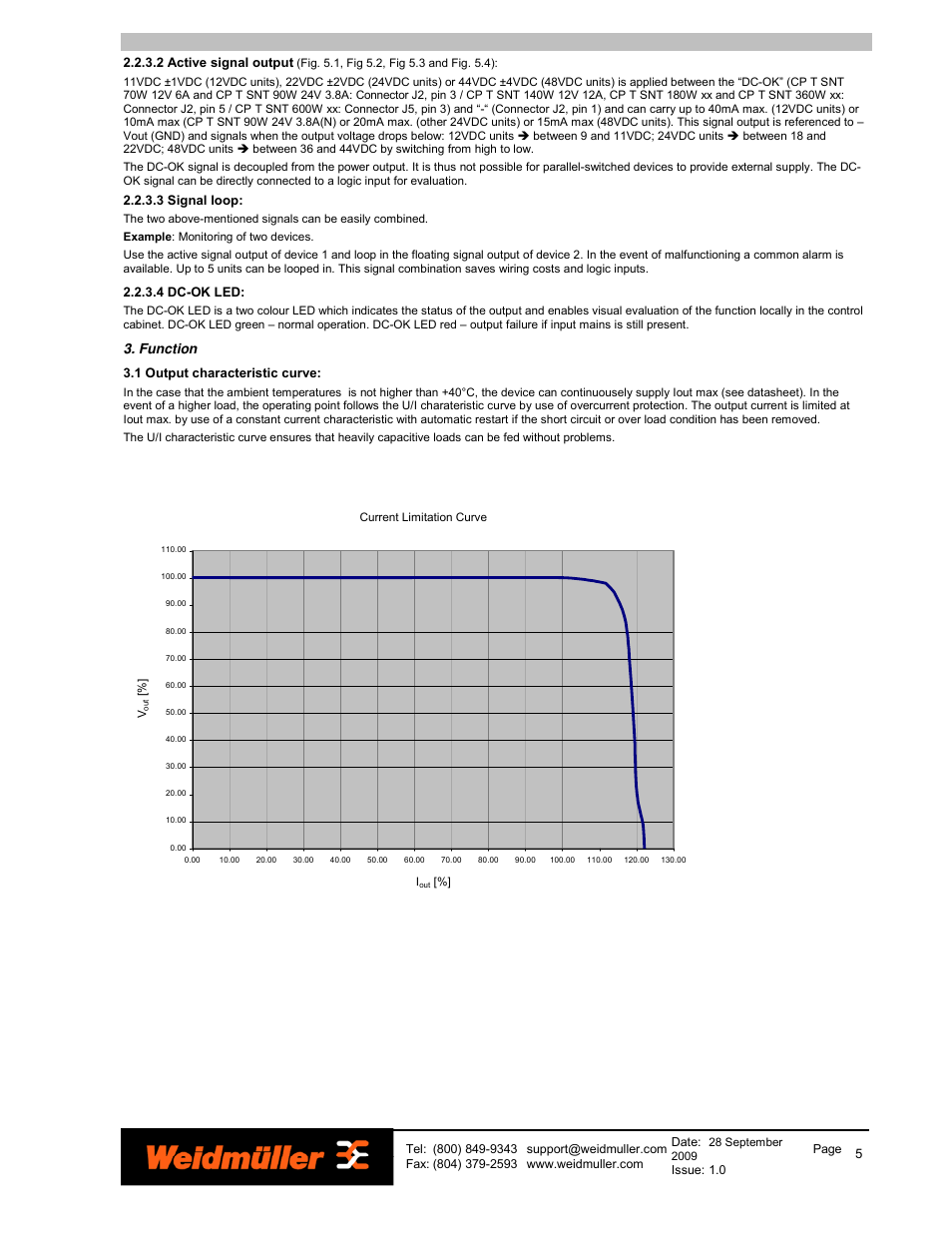 Weidmuller PRO-H Series Power Supplies User Manual | Page 5 / 13