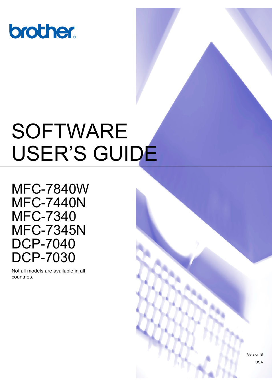 Brother MFC-7340 User Manual | 199 pages