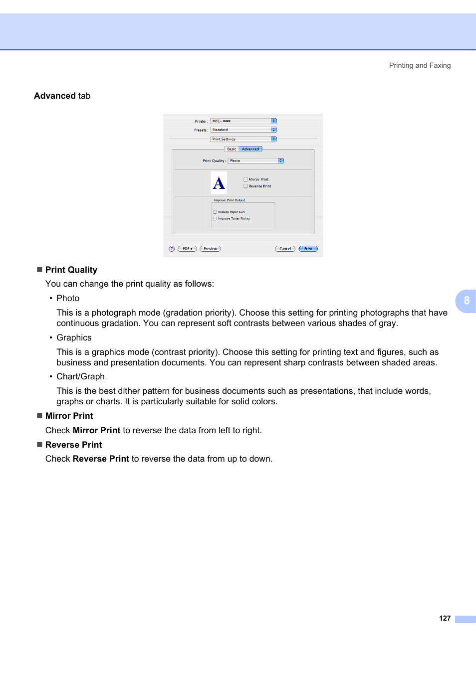 Brother MFC-7340 User Manual | Page 134 / 199