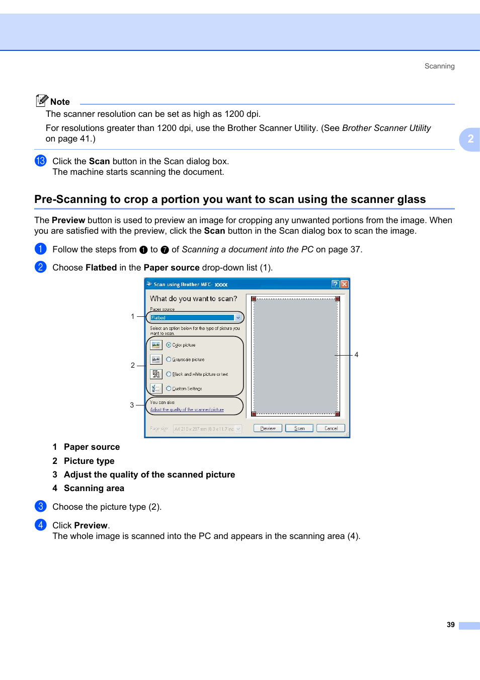 Brother MFC-7340 User Manual | Page 46 / 199