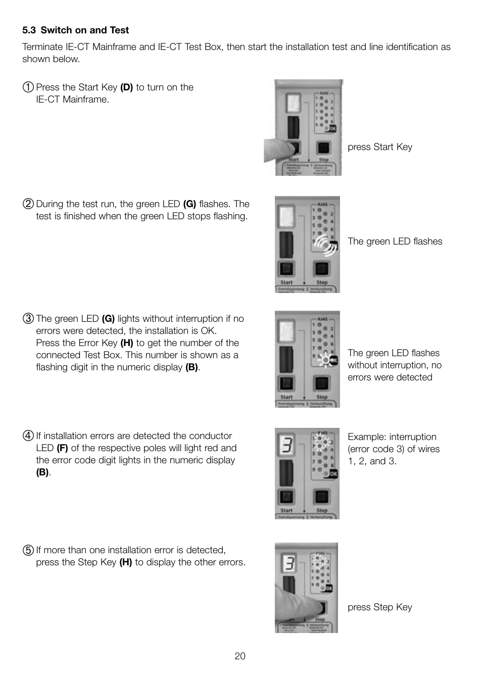 Weidmuller IE-CT Cable and Installation Tester User Manual | Page 8 / 15