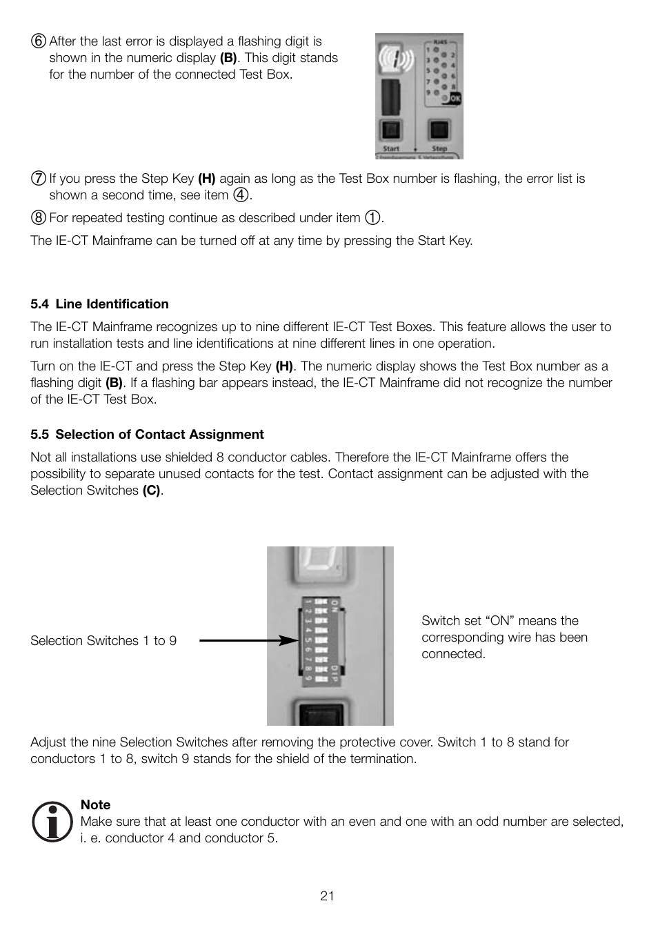 Weidmuller IE-CT Cable and Installation Tester User Manual | Page 9 / 15