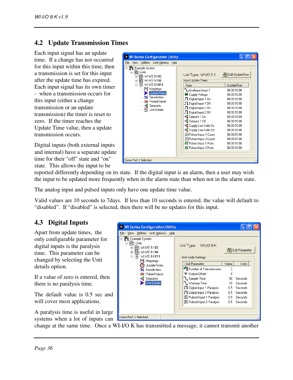 Weidmuller WI-I/O 9-K: Wireless I/O Transmitter v1.9 User Manual | Page 36 / 53