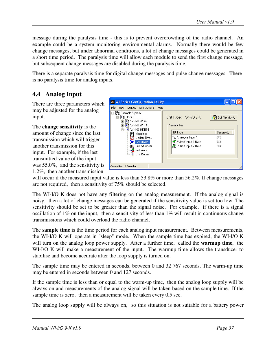 Weidmuller WI-I/O 9-K: Wireless I/O Transmitter v1.9 User Manual | Page 37 / 53
