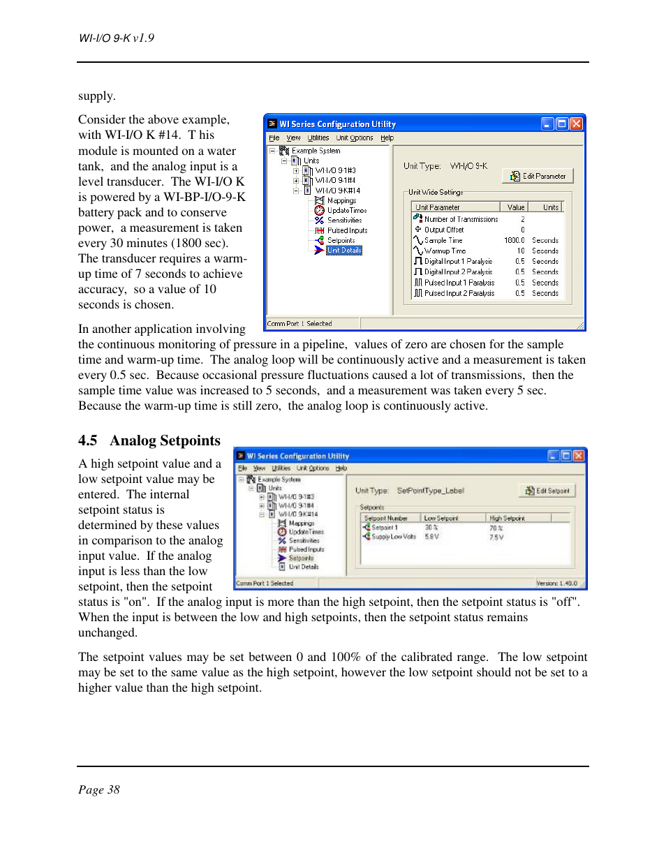 Weidmuller WI-I/O 9-K: Wireless I/O Transmitter v1.9 User Manual | Page 38 / 53